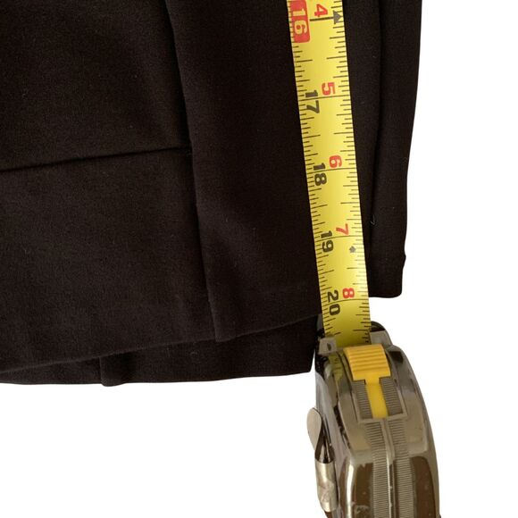 White House Black Market Black Pencil Skirt Size M Classic - Picture 10 of 11